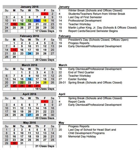 Yds Academic Calendar
